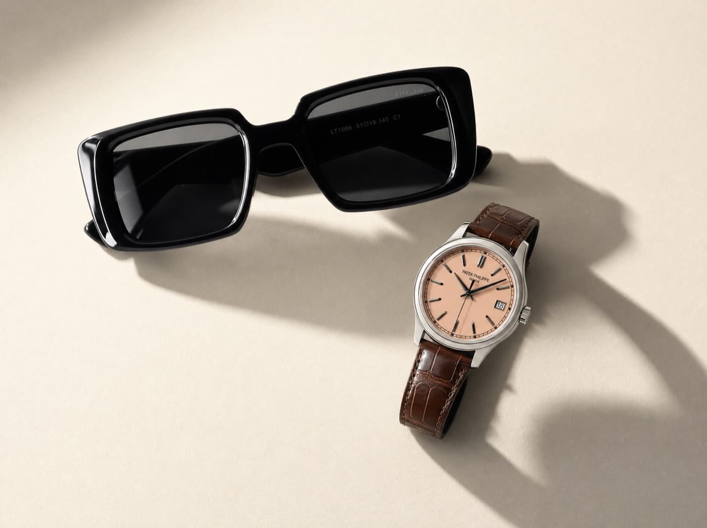 The Bellini pairing — frame and timepiece together