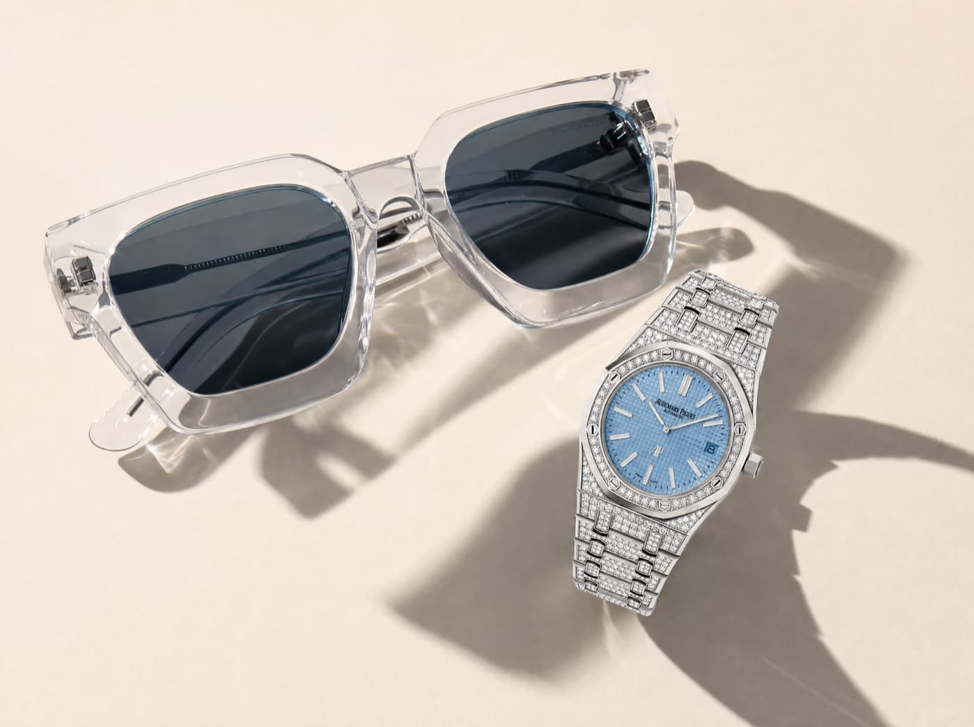 The Bowie pairing — frame and timepiece together