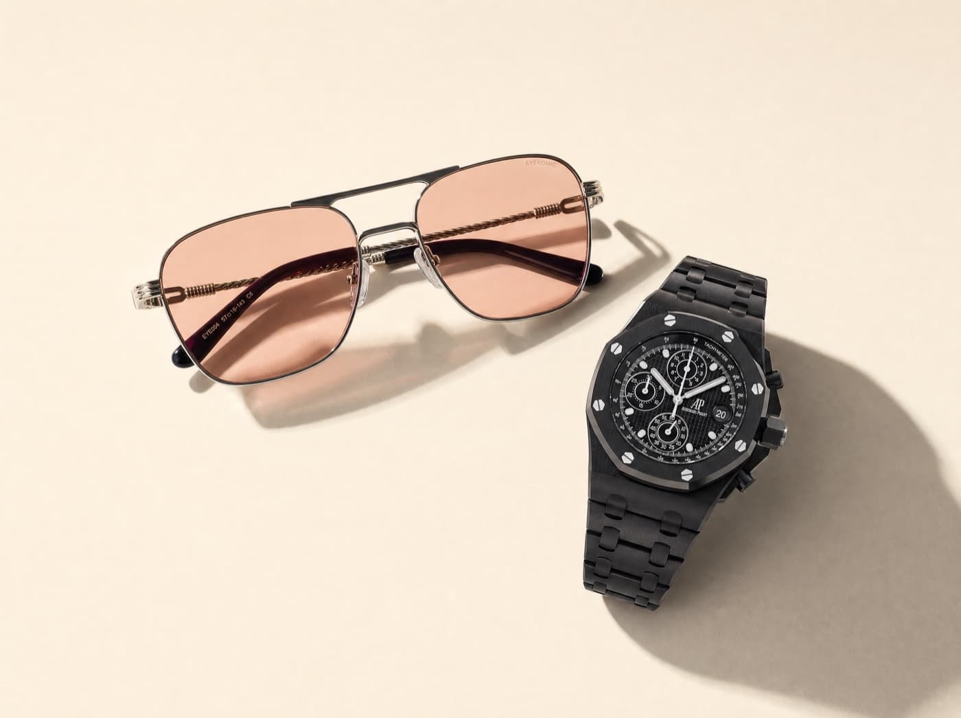 The Chopin pairing — frame and timepiece together