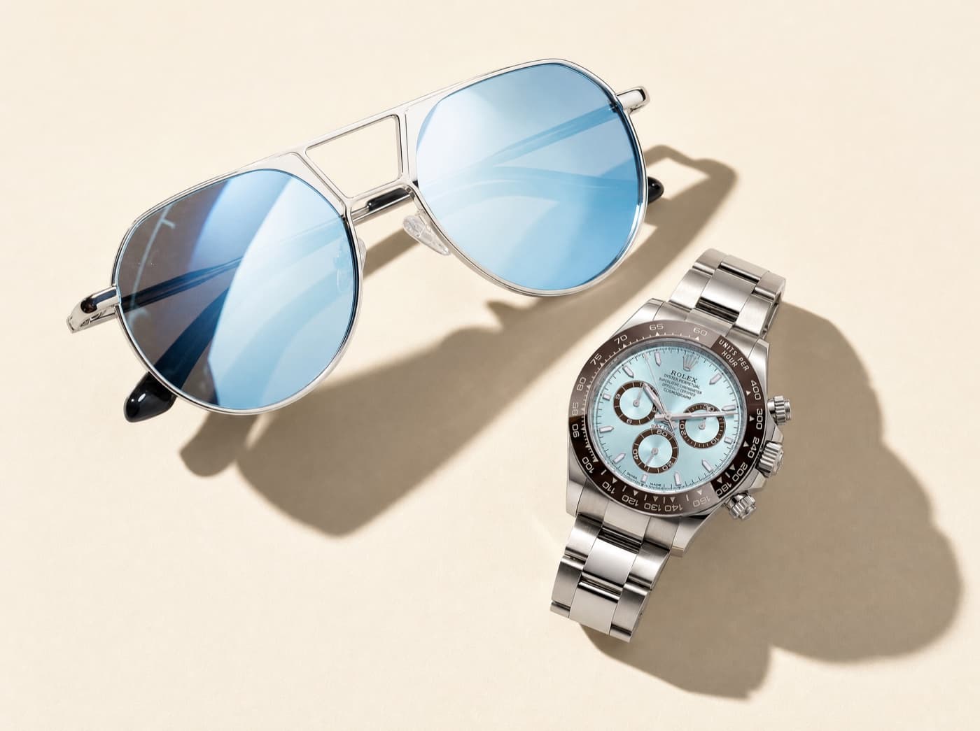 The Verdi pairing — frame and timepiece together