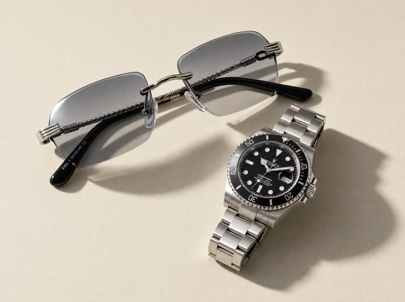 The Vivaldi pairing — frame and timepiece together
